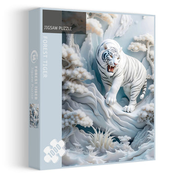 Puzzle Tigre della Foresta 1000 Pezzi